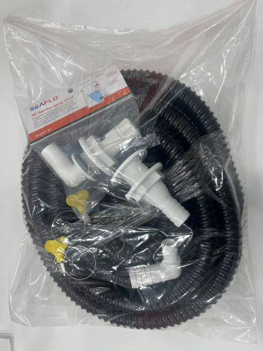 Live bait tank plumbing kit