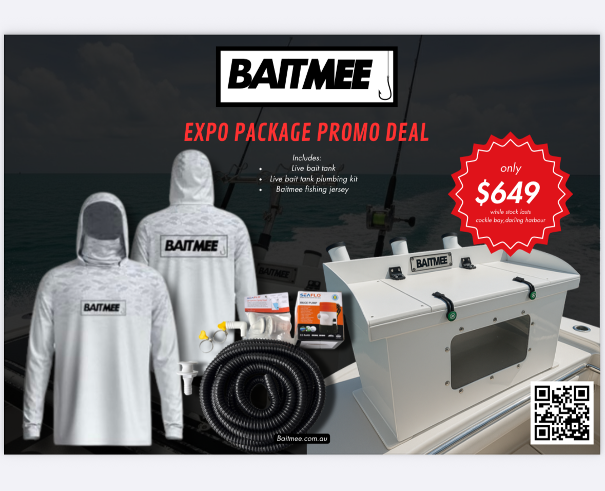 Live bait tank package sale!