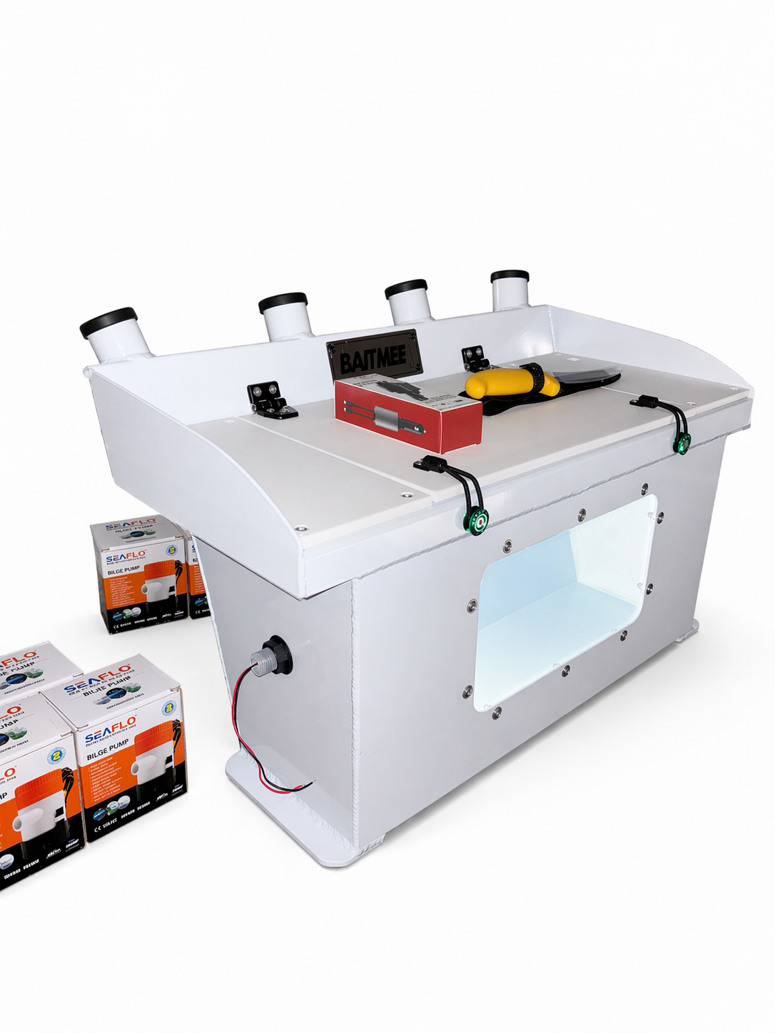 Live bait tank/LED light package deal!!